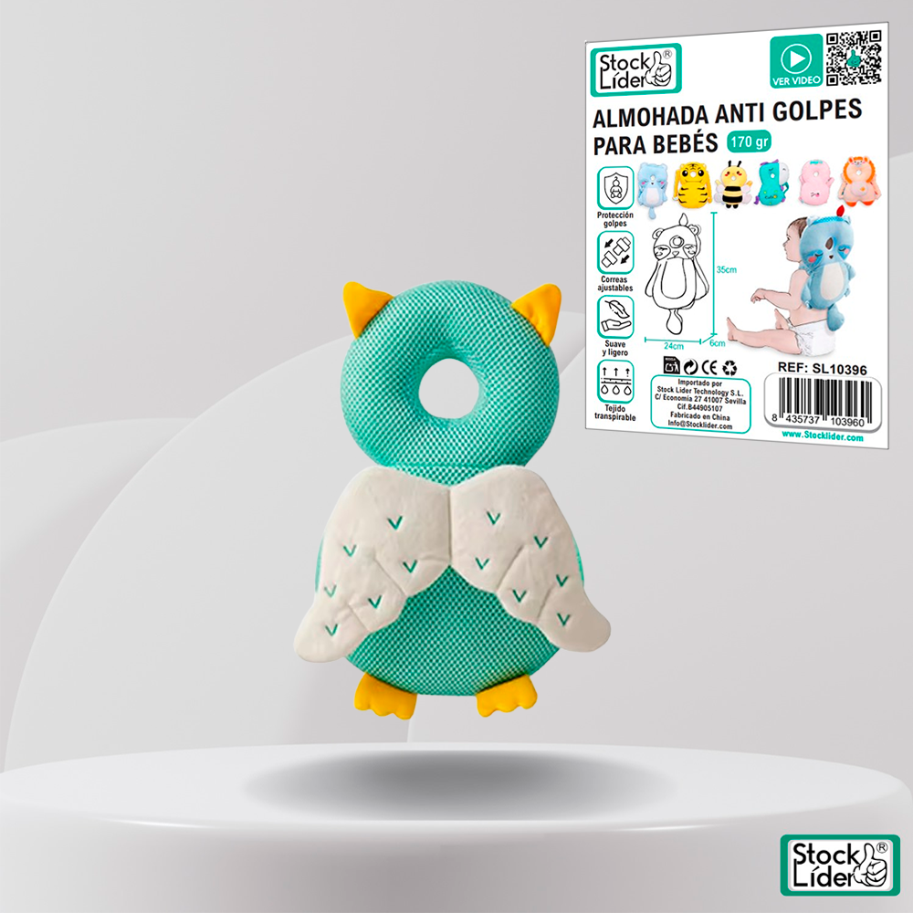Almohada anti golpes para bebes diversos modelos